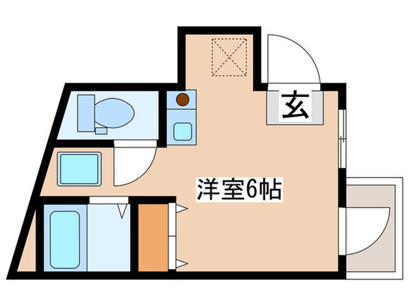 メゾンドポラリスの物件間取画像